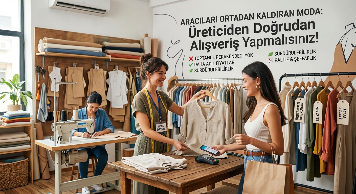 Aracıları Ortadan Kaldıran Moda Neden Üreticiden Doğrudan Alışveriş Yapmalısınız?